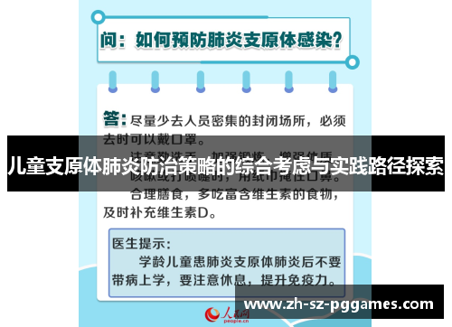 儿童支原体肺炎防治策略的综合考虑与实践路径探索