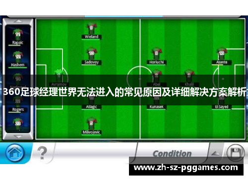 360足球经理世界无法进入的常见原因及详细解决方案解析